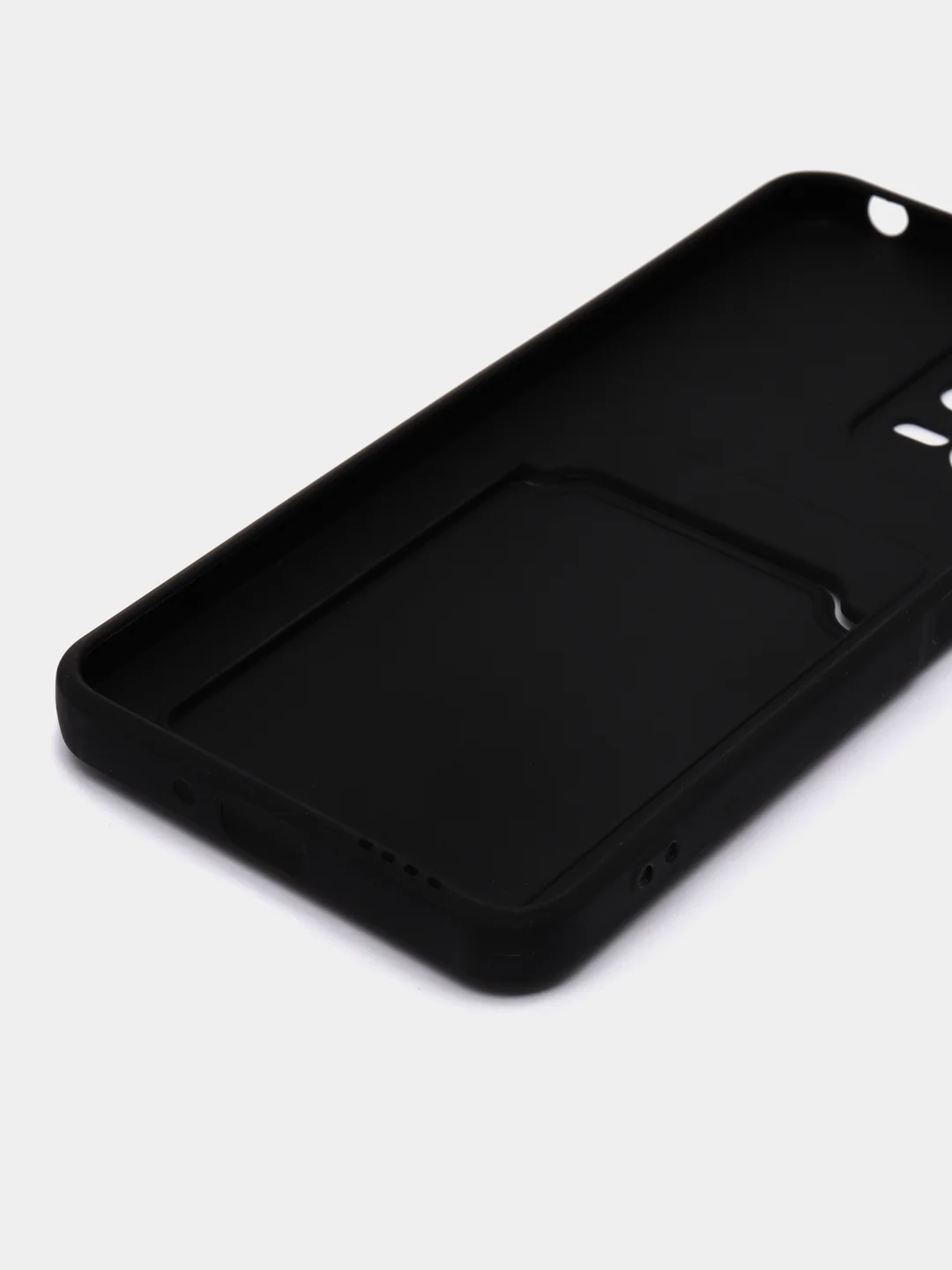 Черный чехол для Xiaomi Redmi Note 12 5G / POCO X5 5G (Нот 12 / Поко Х5), с карманом для карт