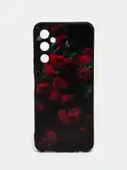 Оранжевый силиконовый чехол для Tecno Pova 4, с принтом, с рисунком (Техно Пова 4)