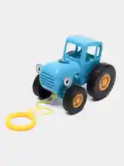 Музыкальная игрушка-каталка "Синий трактор" ТМ УМка, 20 песен, стихов и звуков, свет