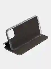 Серый чехол-книжка Infinix Smart 6 HD / Инфиникс Смарт 6 ХД