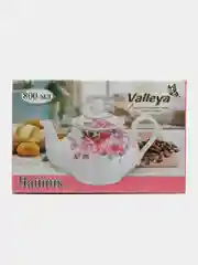 Зеленый чайник заварочный Valleya, 800 мл