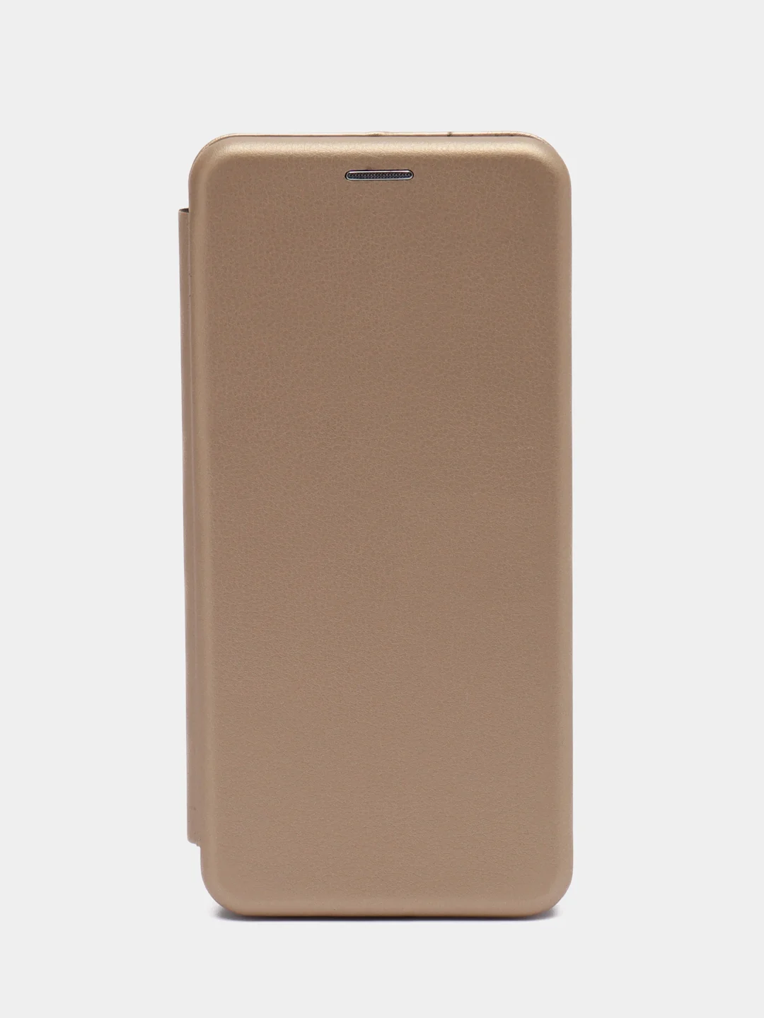 Золотой чехол-книжка Infinix Smart 6 HD / Инфиникс Смарт 6 ХД