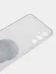 Алый силиконовый чехол для Tecno Pova 4, с принтом, с рисунком (Техно Пова 4)