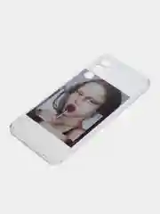 Багровый силиконовый чехол для Tecno Pova 4, с принтом, с рисунком (Техно Пова 4)