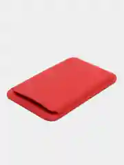 Красный картхолдер (держатель для карт) из исскуственной кожи Mag Safe для iPhone