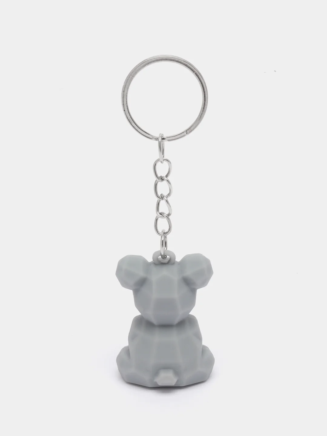 Серый брелок "Коала" 4,5 х 3,3 х 2,3 см