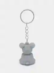 Серый брелок "Коала" 4,5 х 3,3 х 2,3 см