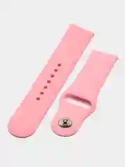 Пастельно-коралловый силиконовый ремешок для Xiaomi Amazfit Bip / Huawei / Samsung, 20 мм / 22 мм, с кнопкой