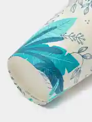 Бирюзовый стаканы одноразовые бумажные, для горячих и холодных напитков, 250 мл,350 мл, 50 штук
