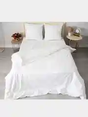Молочный комплект постельного белья Cotton Nights Sweet Dreams, хлопок
