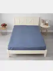 Светло-синий комплект постельного белья Cotton Nights Sweet Dreams, хлопок