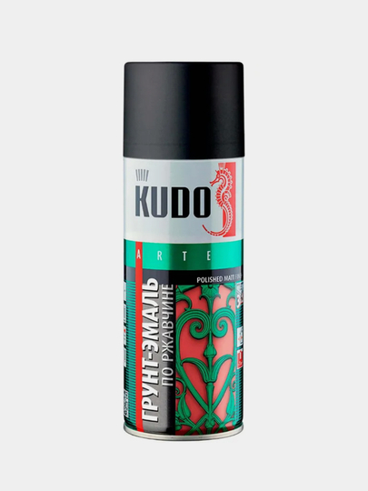Грунт-эмаль по ржавчине KUDO, 520 мл