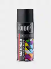 Эмаль универсальная акриловая RAL 9005 KUDO чёрная матовая