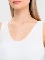 Белый топ женский базовый, кроп топ, майка