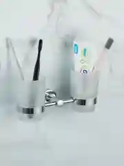 Держатель для зубных щеток Frud, из нержавеющей стали, со стаканами