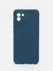 Силиконовый чехол Samsung Galaxy A03 (Самсунг Галакси А03) прозрачный