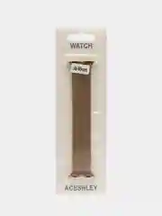 Золотой металлический стальной ремешок браслет для Apple Watch 38/40 mm, Миланская петля