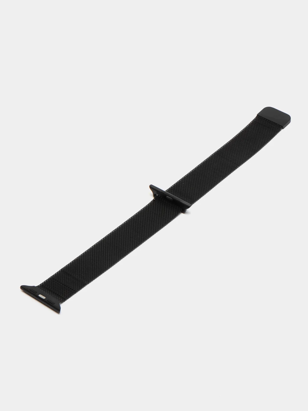 Черный металлический стальной ремешок браслет для Apple Watch 38/40 mm, Миланская петля
