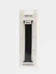 Черный металлический стальной ремешок браслет для Apple Watch 38/40 mm, Миланская петля