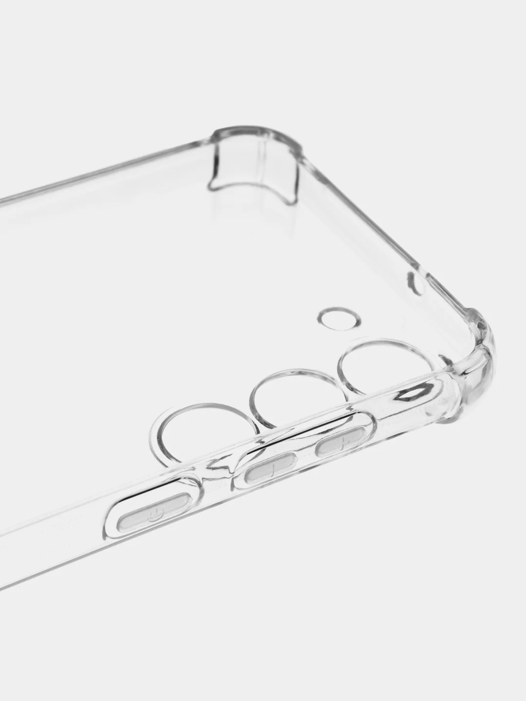 Прозрачный чехол Samsung Galaxy S23 (Самсунг Галакси С23), прозрачный, силиконовый, противоударный