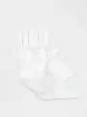 Белый перчатки свадебные
