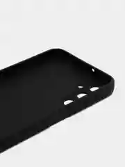 Черный чехол для Samsung Galaxy A24 (Самсунг Галакси А24), прозрачный