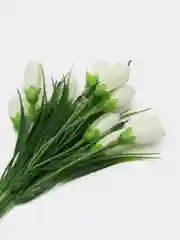 Алый искусственные цветы "Тюльпаны"