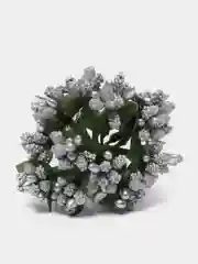Серебряный тычинки для рукоделия ,ягоды в пучке