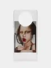 Багровый силиконовый чехол для Huawei nova Y90, с принтом, с рисунком (Хуавей Нова У90 )