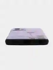 Серебряный силиконовый чехол для Realme 9 PRO / Realme 9 5G, с принтом, с рисунком (Реалми 9 про)
