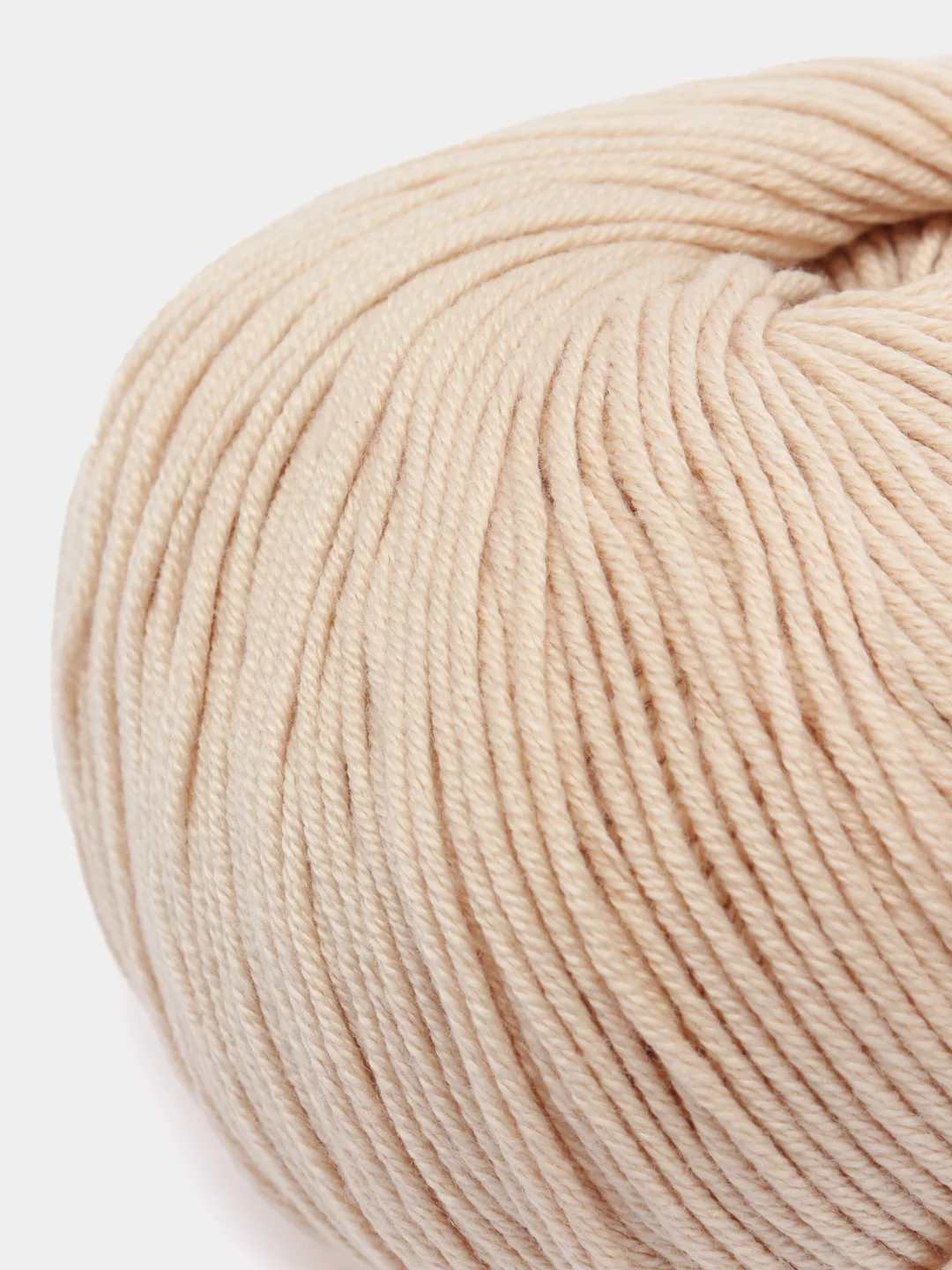 Кремовый пряжа Gazzal Baby Cotton, 5 мотков в комплекте, 40% акрил, 60% хлопок, 50 г, 165 м