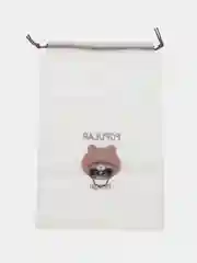 Бордовый пакет для хранения