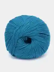 Лазурный пряжа Gazzal Baby Cotton, 5 мотков в комплекте, 40% акрил, 60% хлопок, 50 г, 165 м