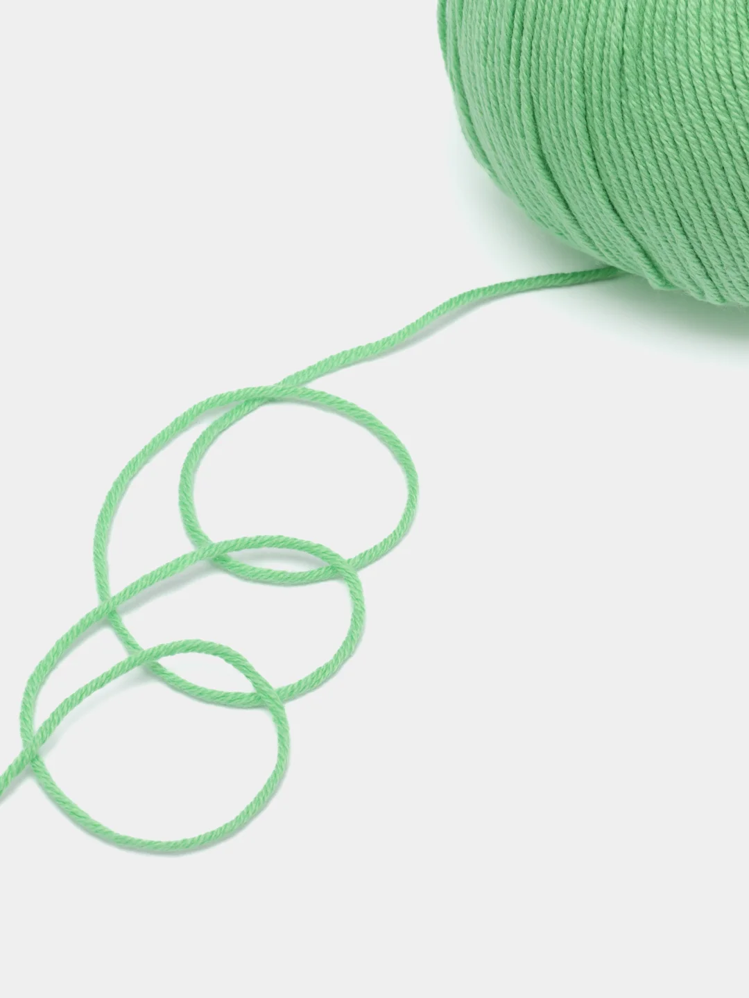 Лесной зеленый пряжа Gazzal Baby Cotton, 5 мотков в комплекте, 40% акрил, 60% хлопок, 50 г, 165 м