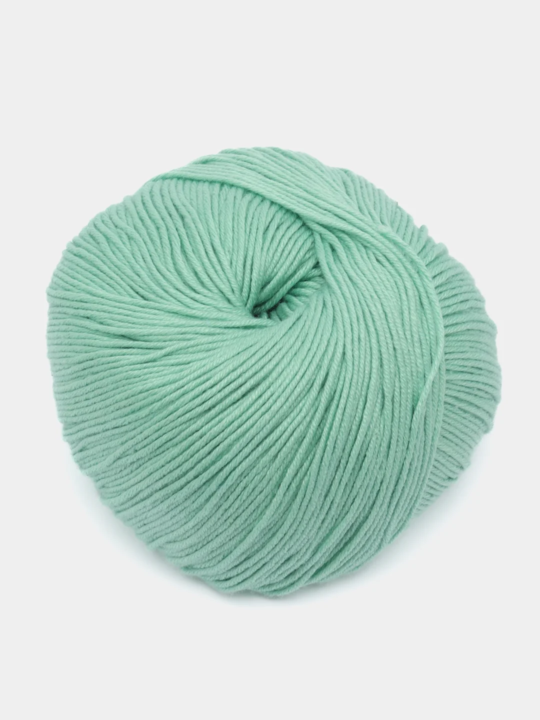 Мятный пряжа Gazzal Baby Cotton, 5 мотков в комплекте, 40% акрил, 60% хлопок, 50 г, 165 м