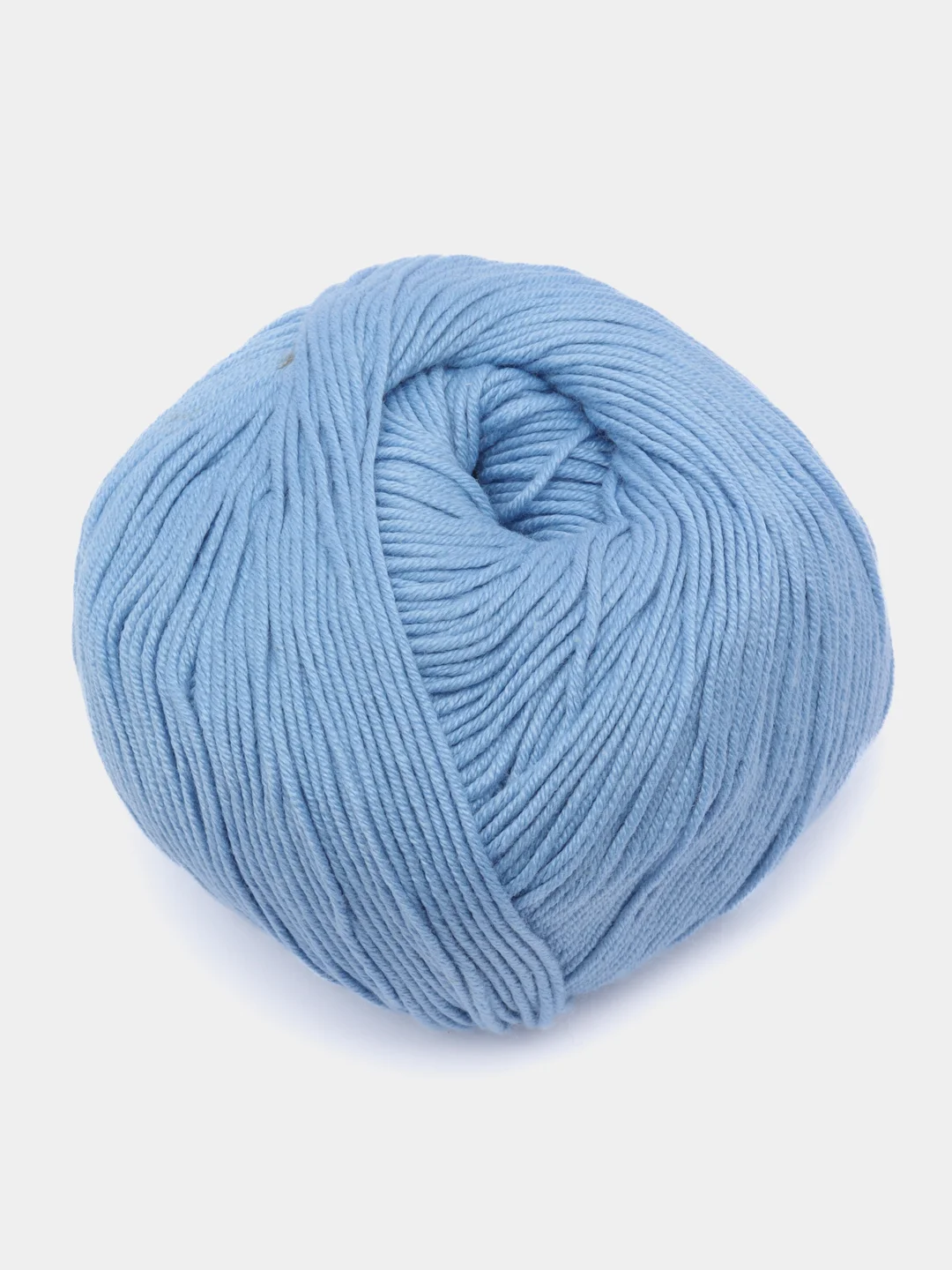 Небесно-голубой пряжа Gazzal Baby Cotton, 5 мотков в комплекте, 40% акрил, 60% хлопок, 50 г, 165 м