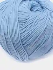Небесно-голубой пряжа Gazzal Baby Cotton, 5 мотков в комплекте, 40% акрил, 60% хлопок, 50 г, 165 м