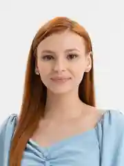 Серый меланж серьги-гвоздики, с фианитом, родий