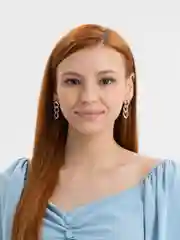 Серебряный серьги-цепь