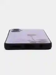 Серебряный силиконовый чехол для Tecno Camon 19 Neo, с принтом, с рисунком (Техно Камон 19 Нео)