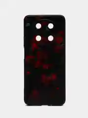 Оранжевый силиконовый чехол для Huawei nova Y90, с принтом, с рисунком (Хуавей Нова У90 )