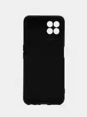 Голубой силиконовый чехол для Realme 8i / Narzo 50, с принтом, Реалми 8 ай / Нарзо 50)