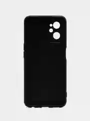 Тёмно-бордовый силиконовый чехол для Realme 9i / OPPO A96, с принтом, с рисунком (Реалми 9 ай / Оппо А96)