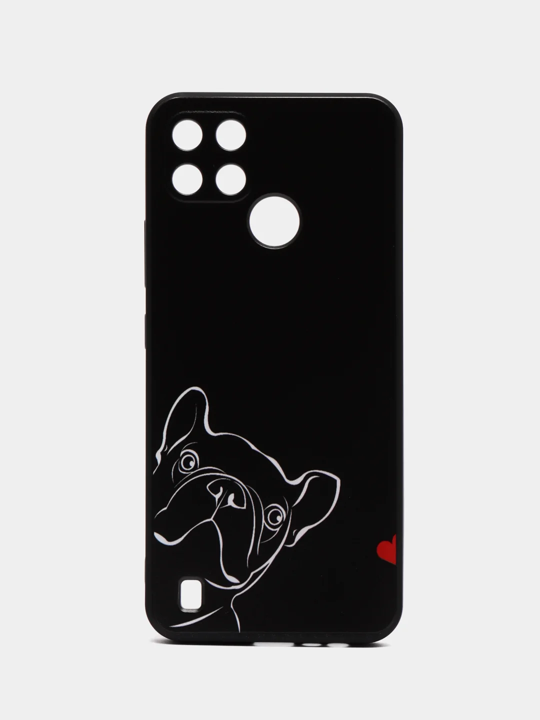 Песочный хаки чехол для Realme C21y / C25y, с принтом, с рисунком (Реалми С21у / С25у)