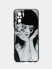 Белый силиконовый чехол для Xiaomi Redmi Note 10S / Note 10 4G / Poco m5S, с рисунком, с принтом