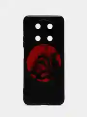 Синий меланж силиконовый чехол для Huawei nova Y90, с принтом, с рисунком (Хуавей Нова У90 )