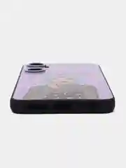Пурпурный силиконовый чехол для infinix Hot 20 4G, с принтом, с рисунком (Инфиникс Хот 20 4г)