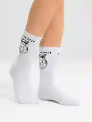 Носки с принтом "Кот крутышка"