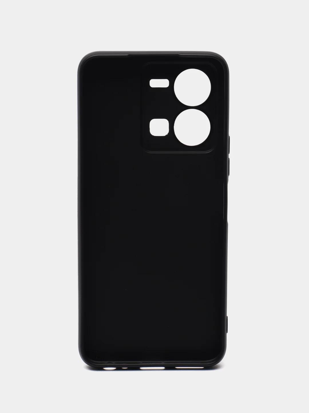 Приглушённый хаки силиконовый чехол для Vivo Y35 4G, с принтом, с рисунком (Виво у35 4г)