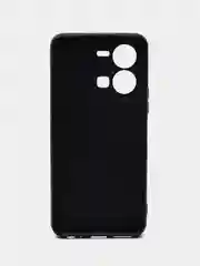 Приглушённый хаки силиконовый чехол для Vivo Y35 4G, с принтом, с рисунком (Виво у35 4г)